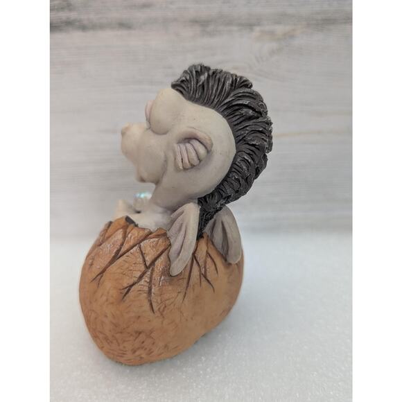 Vintage Panton Tokkel Dragon Baby Figurine 1988 Made in England Crystal Resin - Picture 3 of 11